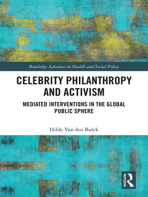 cover image of Celebrity Philanthropy and Activism